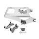 1 Chrome Tour Pak Pack Mount Rack With Docking Hardware For Harley 14-up Touring