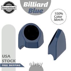 Billiard Blue King Tour Pack Pak 6.5'' Speaker Pods Fits for Advanblack & Harley
