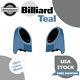 Billiard Teal 6.5 Inches Speaker Pods For Advanblack & Harley King Tour Pack Pak