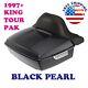 Black Pearl King Tour Pack Pak For 1997+ Harley Street Road Electra Ultra