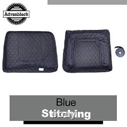 Blue Stitching Tour Pak Liner For Advanblack Razor/ Harley OEM Chopped Tour Pack