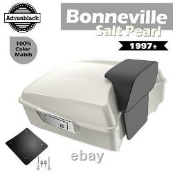 Bonneville Salt Pearl Rushmore Chopped Tour Pack Pak Fits 1997+ Harley /Softail