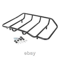Chopped Pack Backrest Luggage Rack Fit For Harley Tour-Pak Road Glide King 14-23