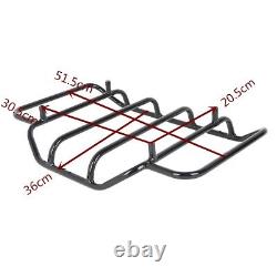 Chopped Pack Backrest Luggage Rack Fit For Harley Tour-Pak Road Glide King 14-23
