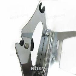Chrome Detachable Two 2 Up Tour Pak Pack Mounting Fits For Harley Touring 09-13