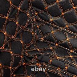 Custom Orange Stitching liner For Advanblack Razor size Tour Pack Pak