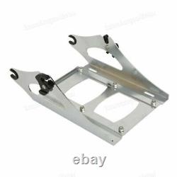Detachable TwoUp Tour Pak Pack Mounting Luggage Rack For Harley Touring 14-18 AZ