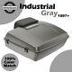 Fits 97+ Harley Touring/softail Industrial Gray Rushmore Chopped Tour Pack Pak
