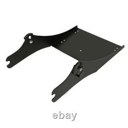 King Pack Trunk Rack Fit For Harley Tour Pak Touring Road Glide 1997-2008 Black