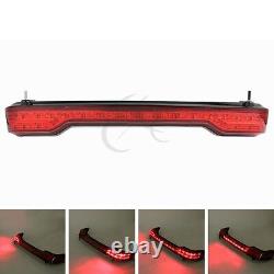 King Pack Trunk Tail Light + Side Light Fit For Harley Tour Pak Touring 2014-Up