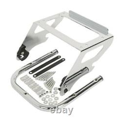 Motor Tour Pak Pack Luggage Rack Fits for Harley Touring Street Glide 1997-2008