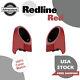 Redline Red 6.5'' Speaker Pods Fits For Advanblack & Harley King Tour Pack Pak