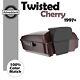 Rushmore Chopped Tour Pack Pak Pad Twisted Cherry Fit 97+ Harley Touring/softail