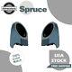 Spruce 6.5 Inch Speaker Pods Fits For Advanblack & Harley King Tour Pack Pak