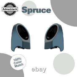 Spruce 6.5 inch Speaker Pods Fits for Advanblack & Harley King Tour Pack Pak