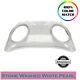 Stone Washed White Pearl Dual 8 Inch Speaker Lid Fits For Harley Tour Pack Pak