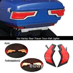 Trunk BrakeTurn Lights Tour Pak Pack For Touring CVO Road King FLHRSE 2014-up