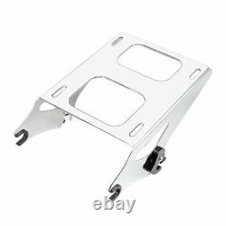Two Up Tour Pack Pak Mounting Rack Fit For Electra Glide Standard FLHT 14-19