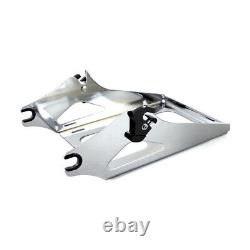 Two Up Tour Pak Pack Mount Luggage Rack For Harley Touring Road King 2014-2016