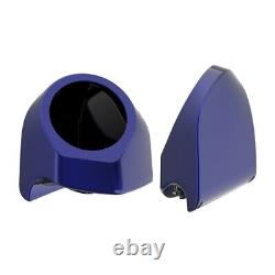 Zephyr Blue 6.5 inch Speaker Pods Fits Advanblack & Harley King Tour Pack Pak
